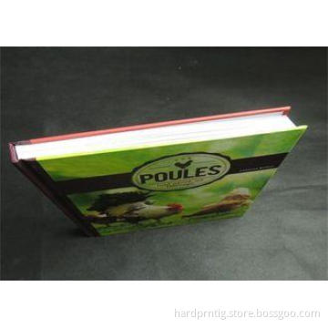 Eco-friendly Greyboard Hardcover Book Printing Services Emb